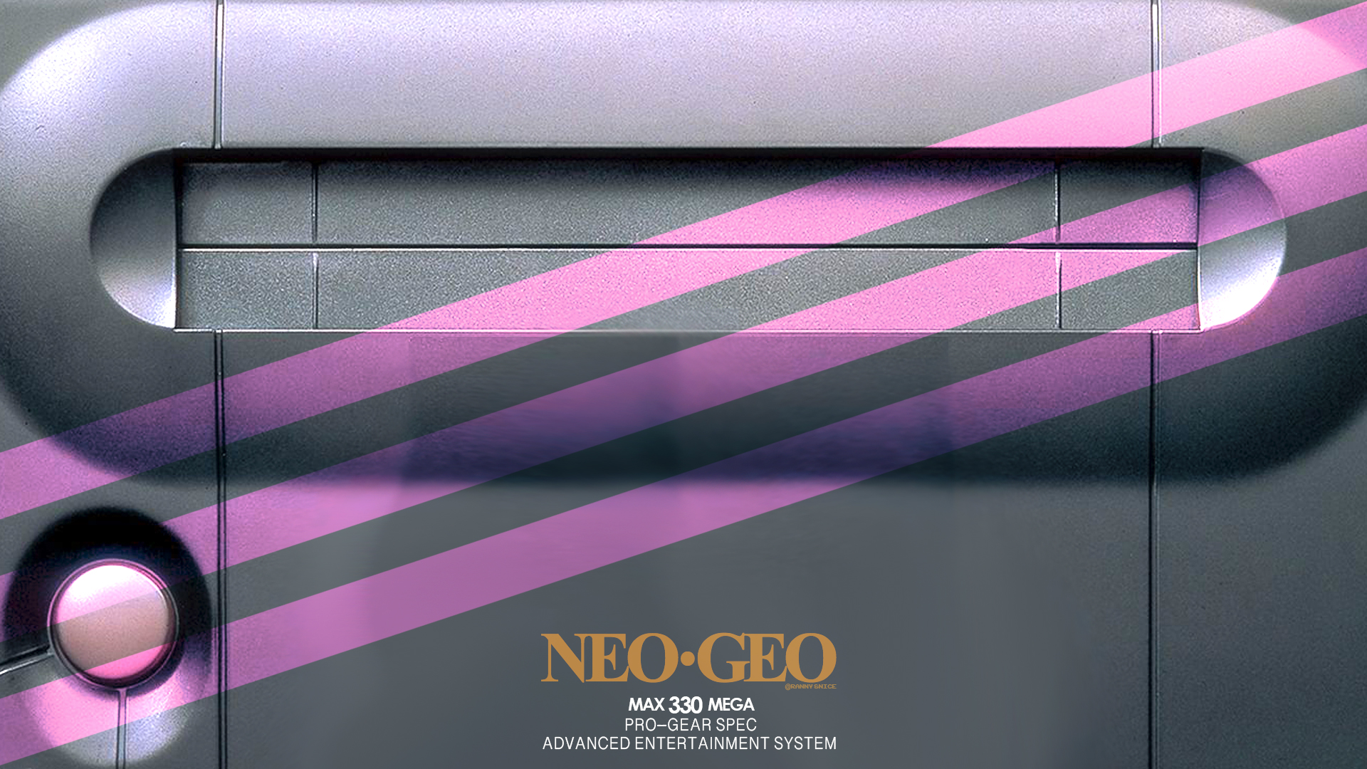 SNK NeoGeo AES (by Ranny Sharon)