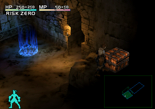 Vagrant Story PSX core alpha-blending tweaked + rotated dithering pattern + normal dithering filter enabled
